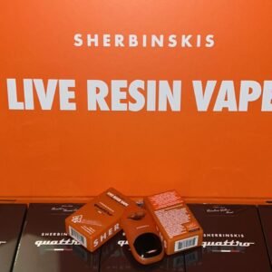 2G SHERBINSKIS QUATTRO LIVE RESIN DISPOSABLES (AUTHENTIC)
