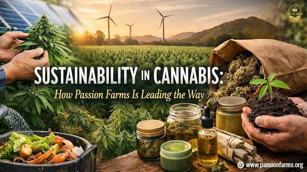 Sustainable cannabis farming - Passion Farms